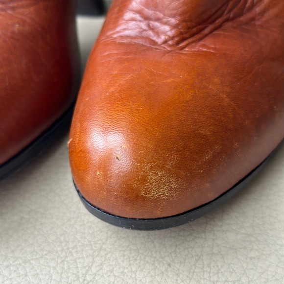 Rachel Zoe cognac boots 5” heel - Picture 2 of 7